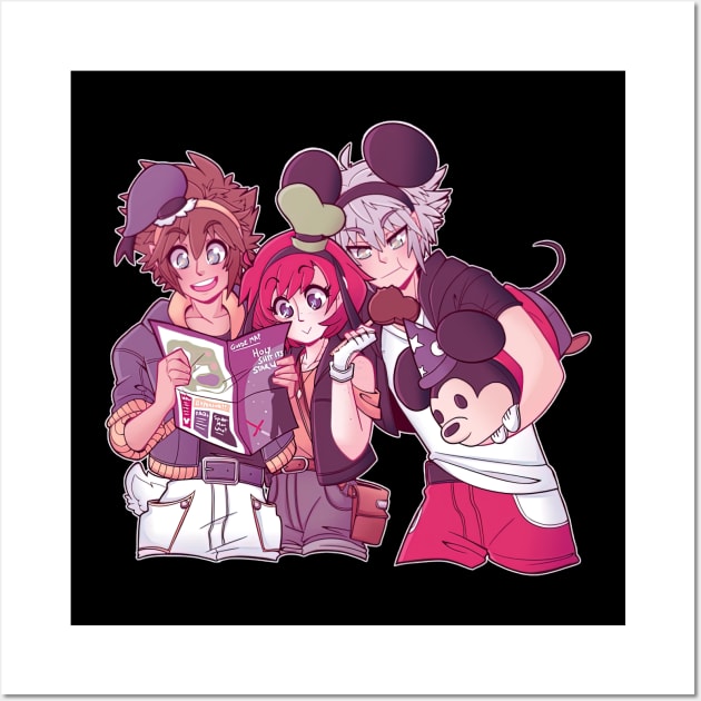 Theme Park Bound Sorikai Wall Art by HammiltenJohn